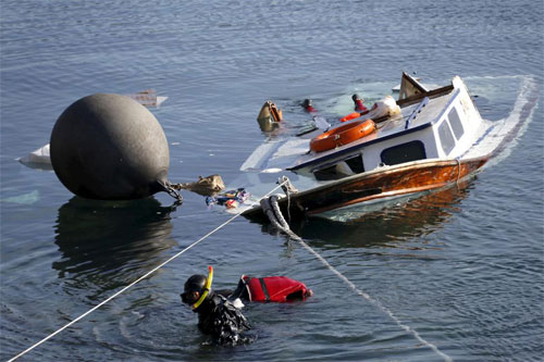 ahogados en lesbos Tragedia de Lesbos: Imágenes impactantes de refugiados ahogados